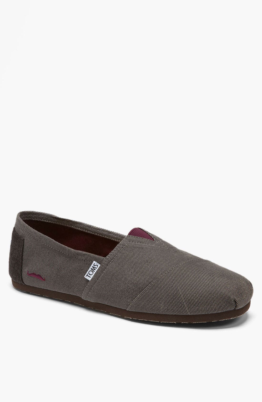TOMS 'Classic' Twill Slip-On, Main, color, 