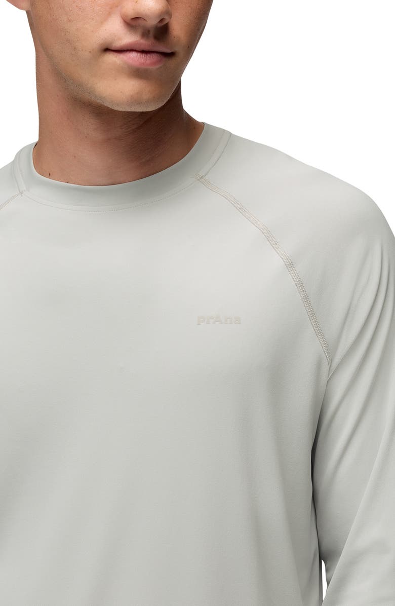 prAna Sol Shade Long Sleeve Performance T-Shirt, Alternate, color, River Rock