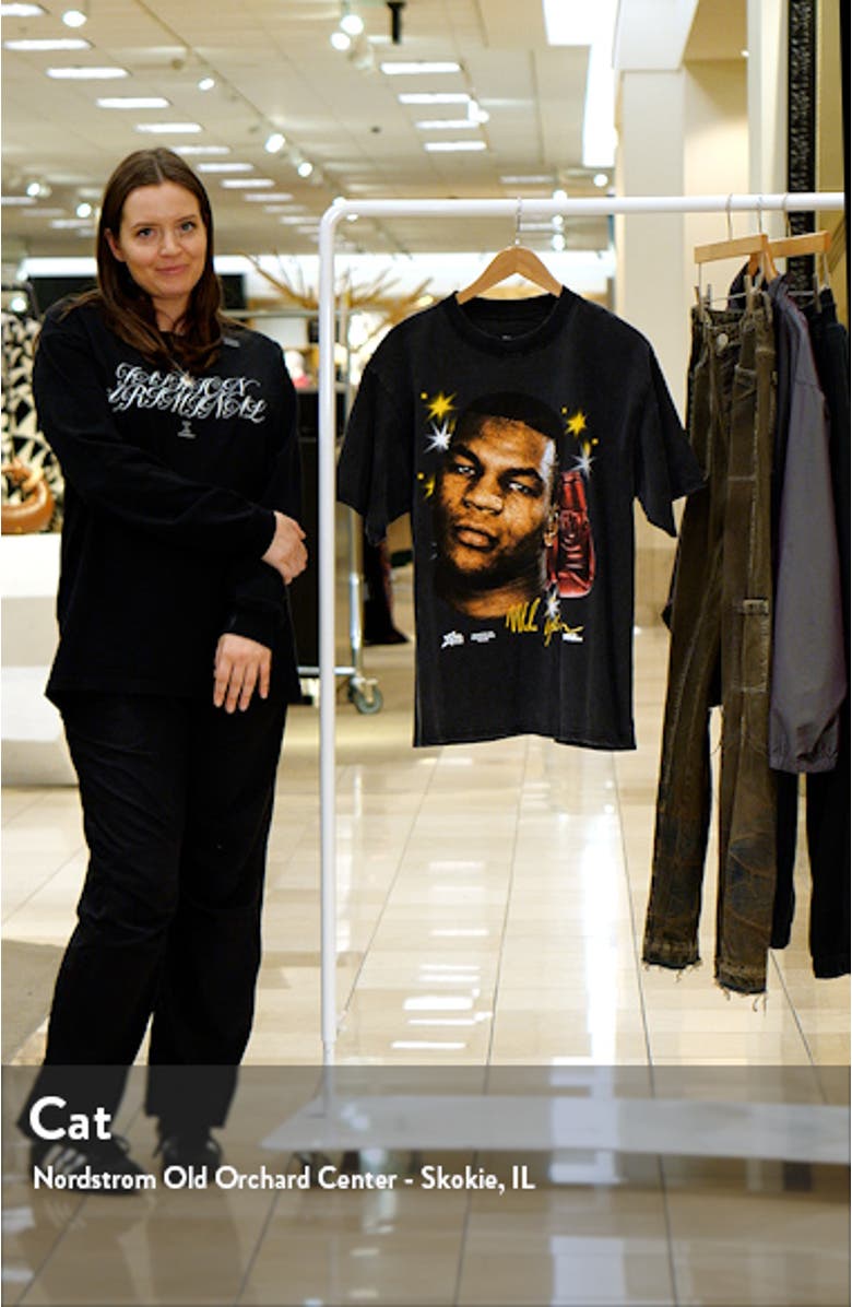 Tyson Gloves Cotton Graphic T-Shirt, sales video thumbnail