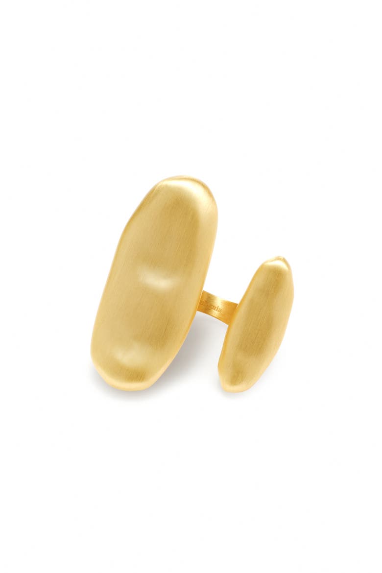 Ami Open Ring, Alternate, color, BRUSHED BRASS