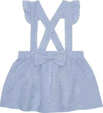 3-Piece Bodysuit, Pinafore Dress & Headband Set