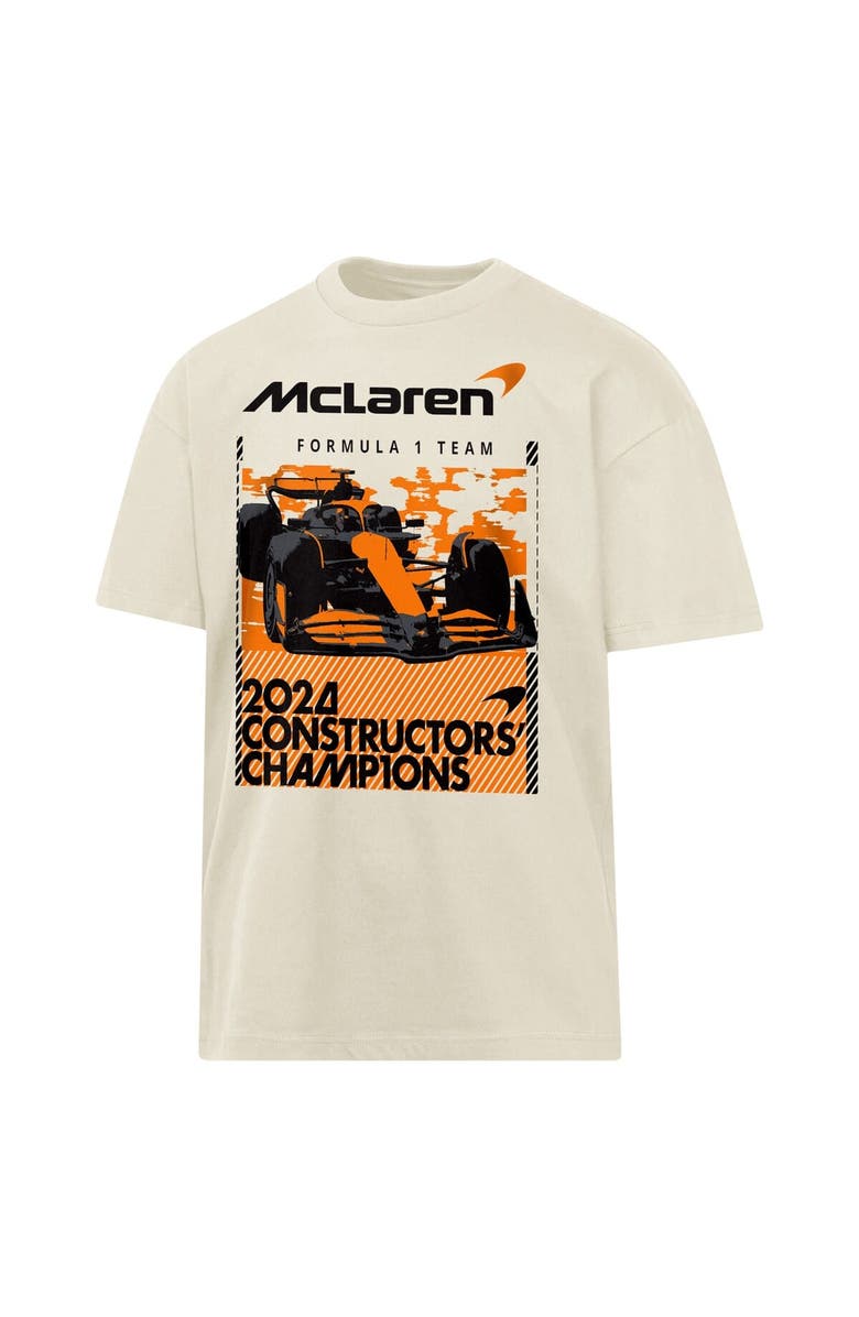 Outerstuff Men's White McLaren F1 Team 2024 Constructors' Cup Champion Last Lap T-Shirt, Alternate, color, 