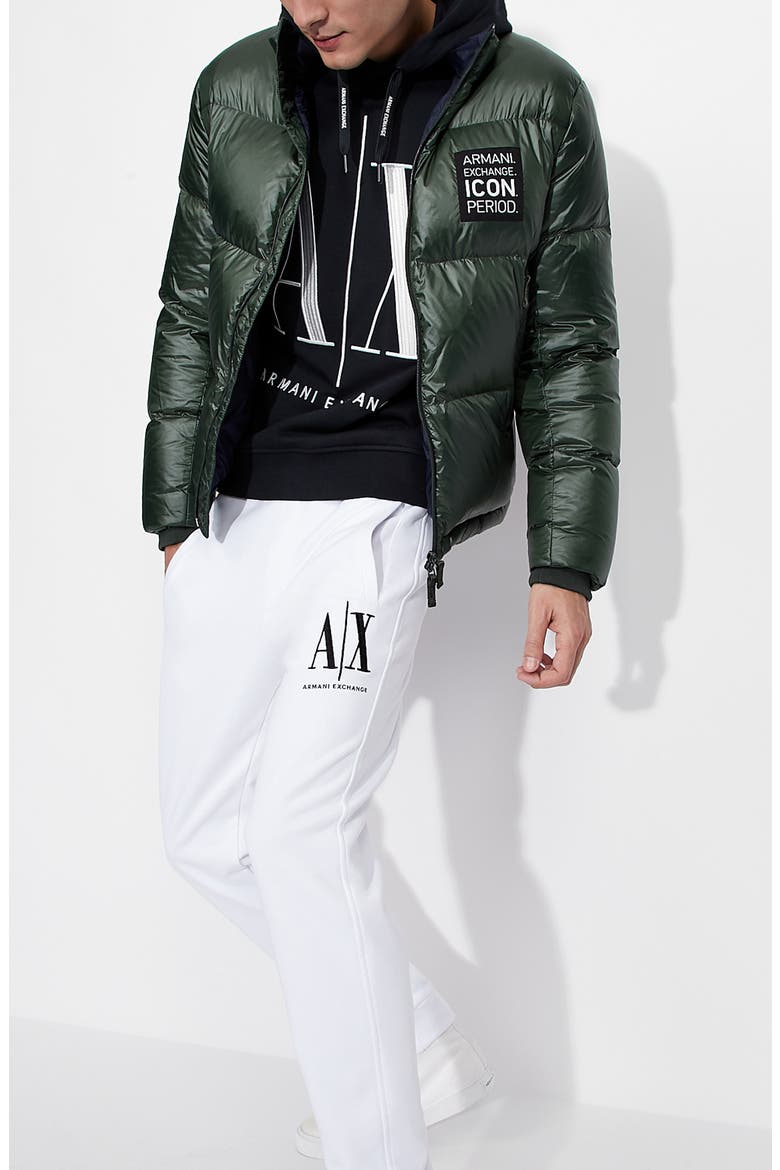Icon Fleece Jogger Sweatpants, Alternate, color, WHITE
