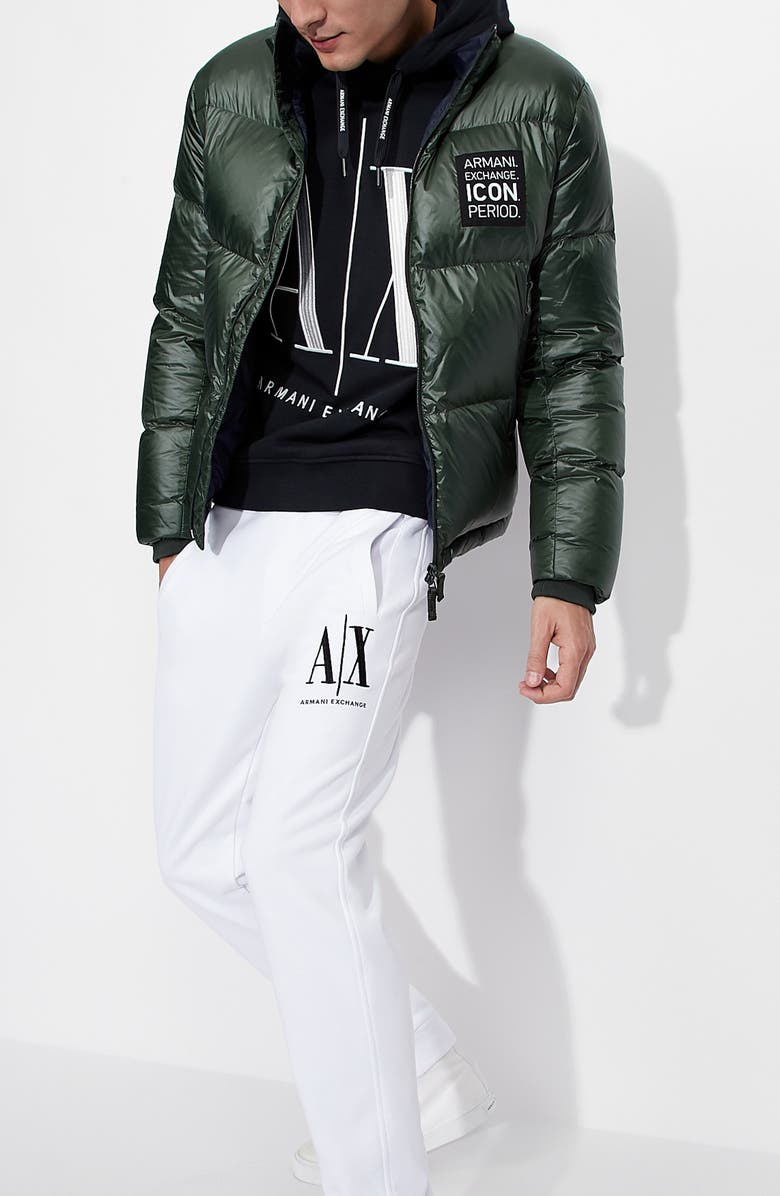 Armani Exchange Icon Fleece Jogger Sweatpants, Alternate, color, 