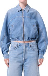 AGOLDE Dixon Denim Bomber Jacket