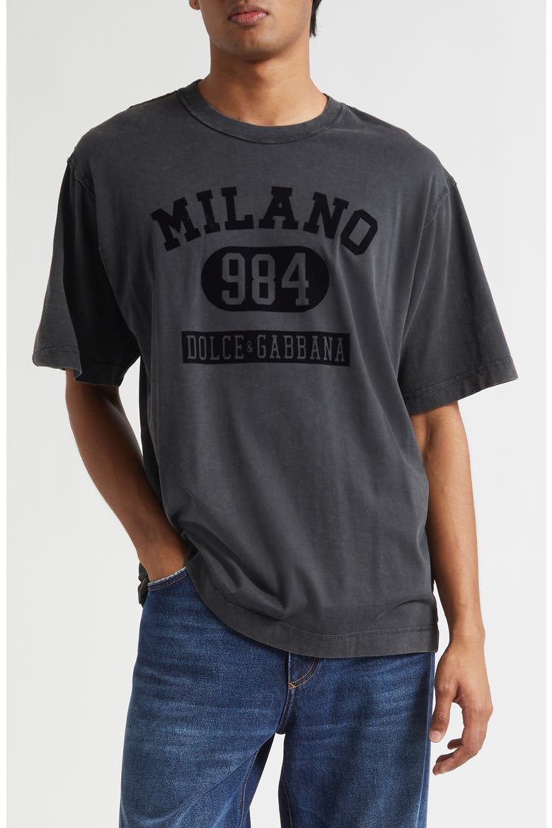 Milano Graphic T-Shirt, Main, color, N0000 NERO