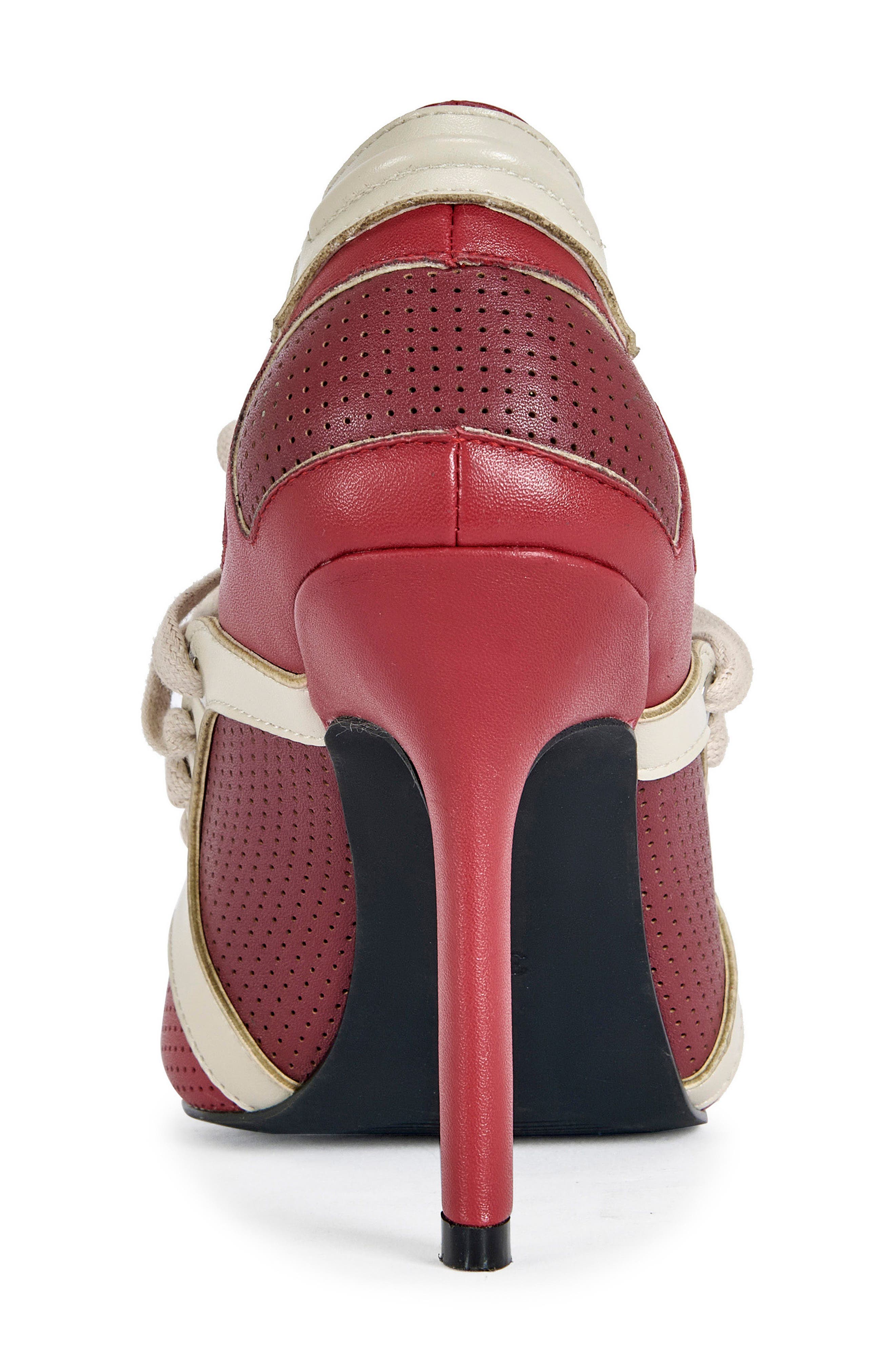 AZALEA WANG Firestring Pointed Toe Pump, Alternate, color, 