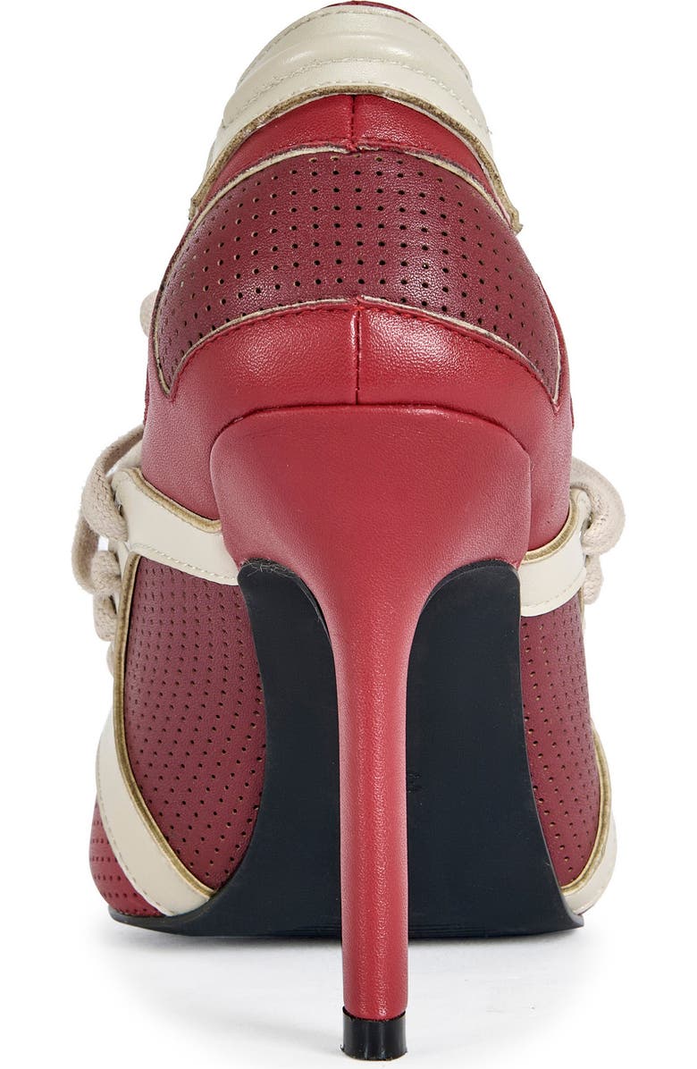 AZALEA WANG Firestring Pointed Toe Pump, Alternate, color,