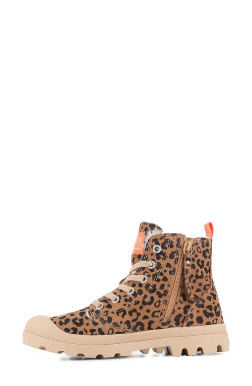 Palladium Pampa Hi Zip Faux Fur Boot In Multi