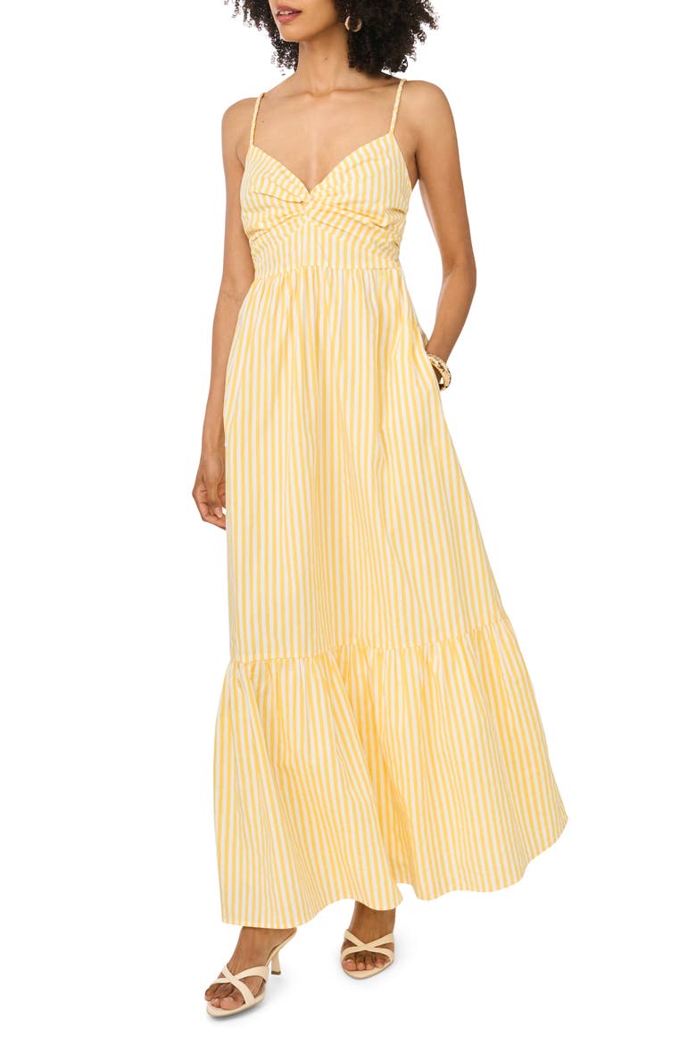 Overlapping Bodice Maxi Dress, Main, color, SNAPDRAGON