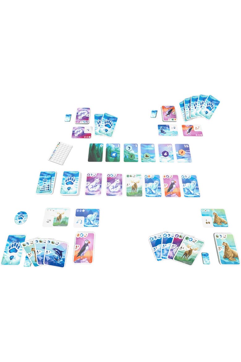 Arctic Strategy Card Game,Ages 10+, Alternate, color, Multicolored