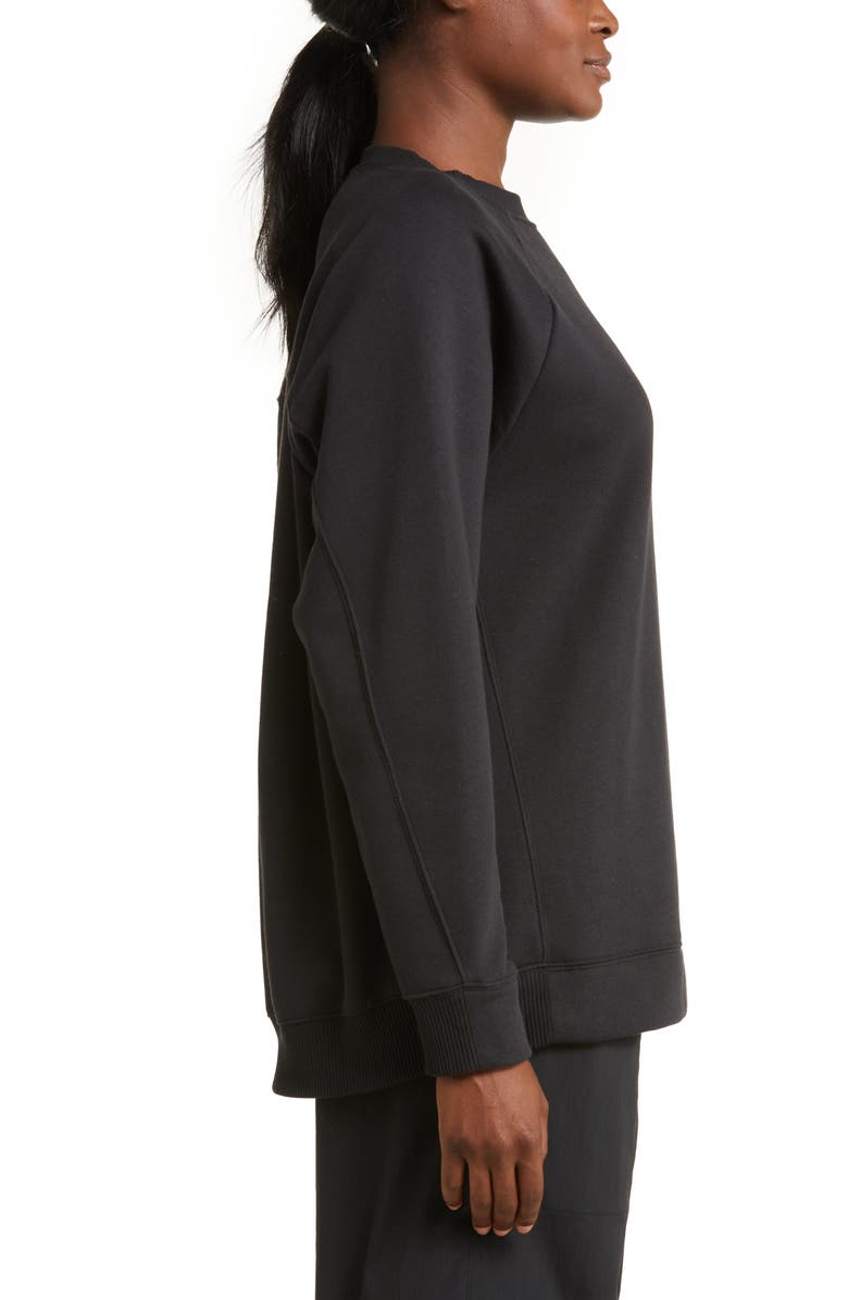 Zella Harmony Oversize Crewneck Sweatshirt, Alternate, color,