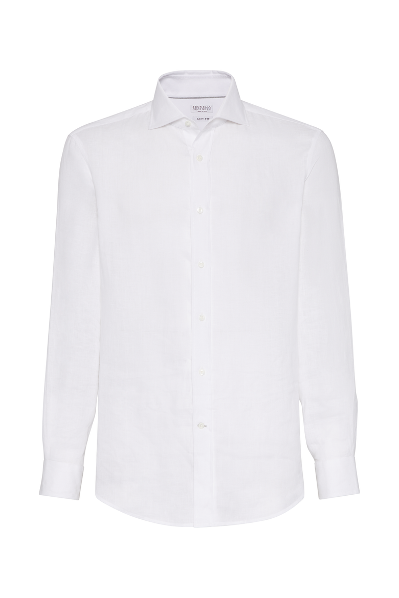 Linen shirt, Main, color, White