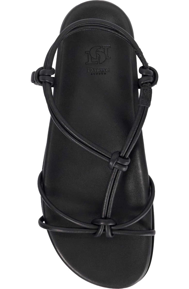 Dune London Launa Ankle Strap Sandal, Alternate, color,