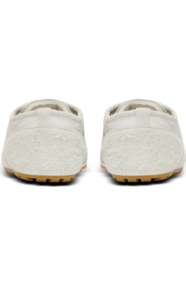 Balmain Racer 45 trainers in lambskin and suede, Alternate, color, White