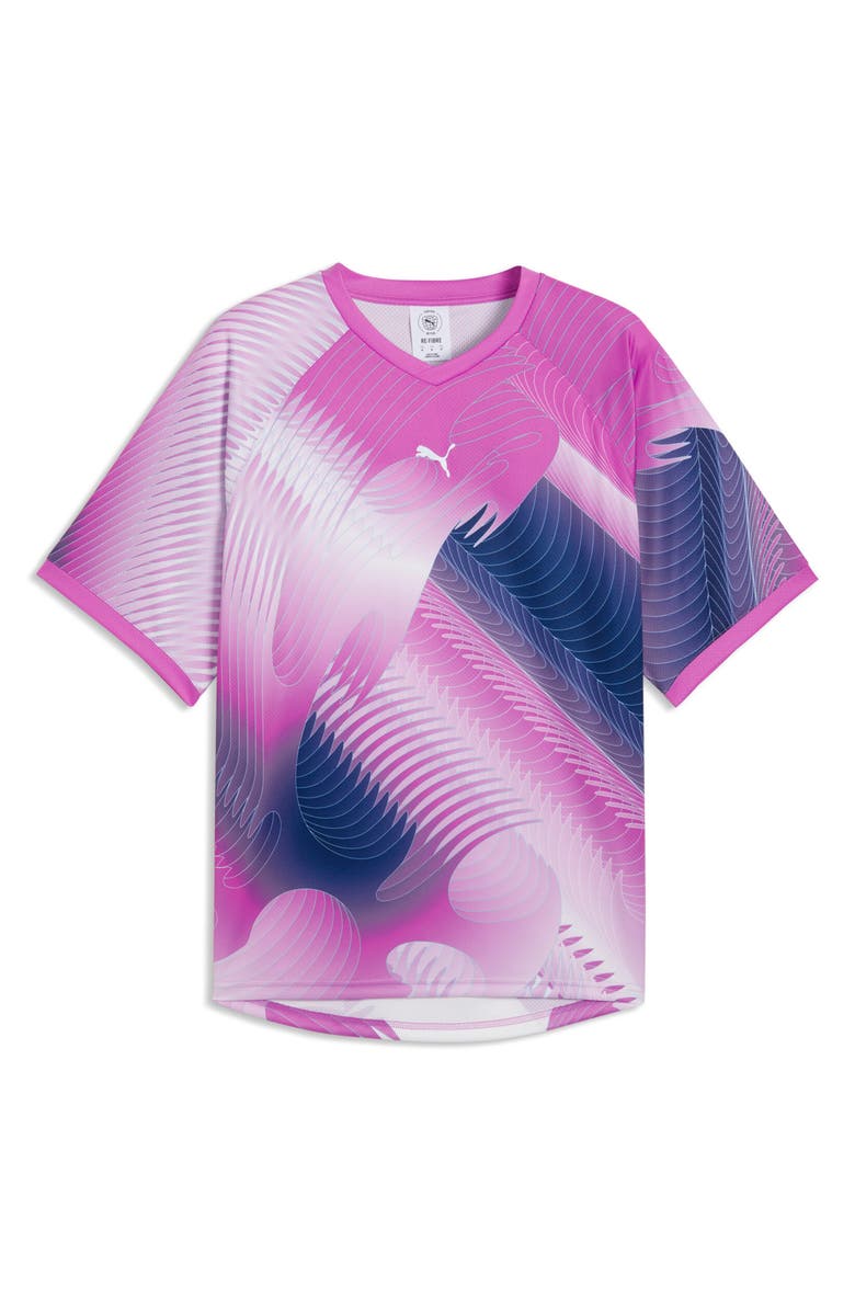 PUMA tech-X Relaxed Jersey, Alternate, color, Mauve Pop