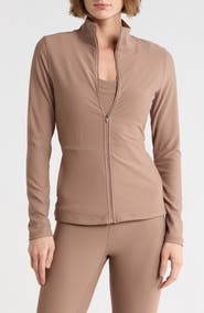 YOGALICIOUS WonderLink RIb Cloud Drift Full-Zip Jacket