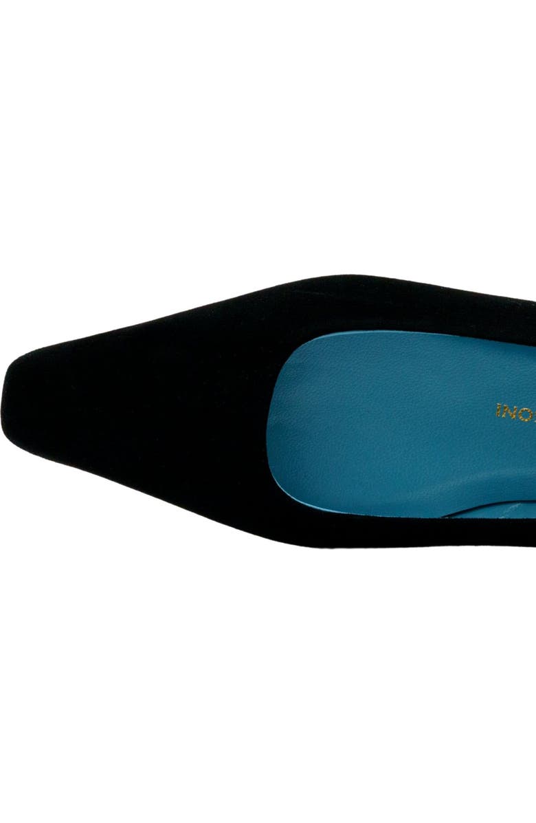 Valentina Rangoni Giunone Casual Flat, Alternate, color, Black