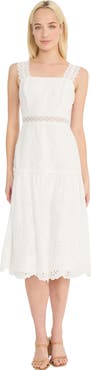 Donna Morgan Eyelet Embroidered Sundress