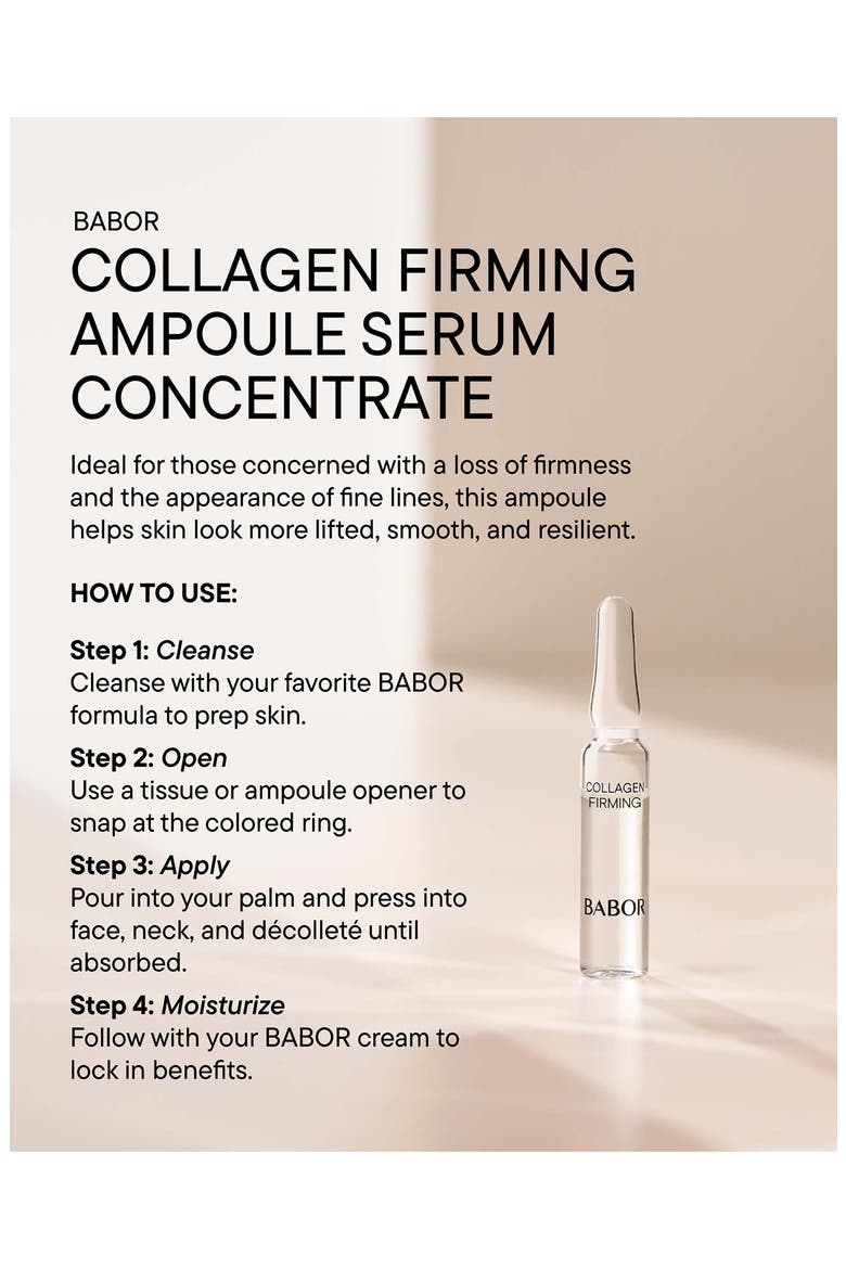Collagen Firming Ampoule Concentrates, Alternate, color, NO COLOR