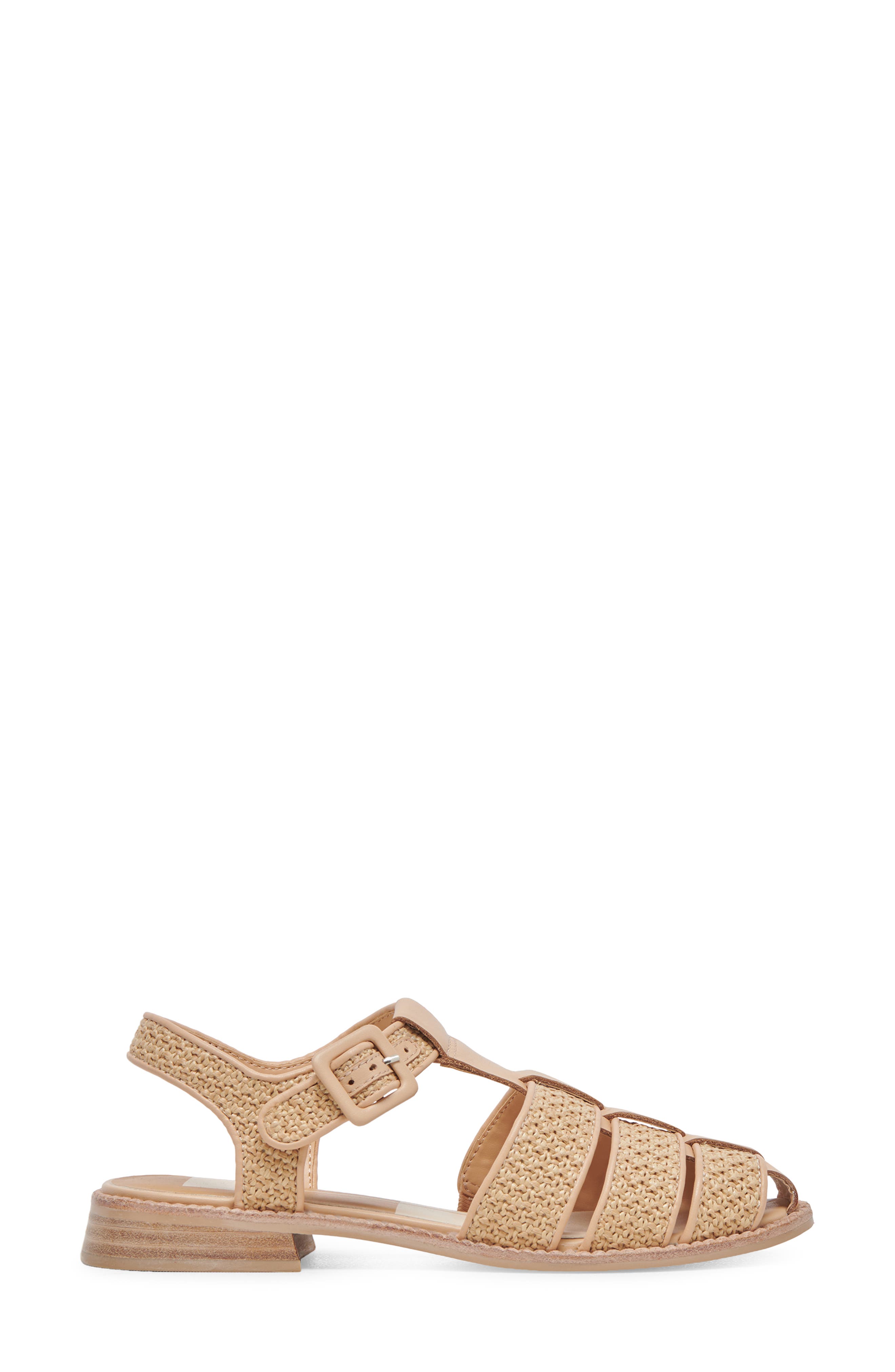 Dolce Vita Holis Fisherman Sandal, Alternate, color, Lt Natural Raffia