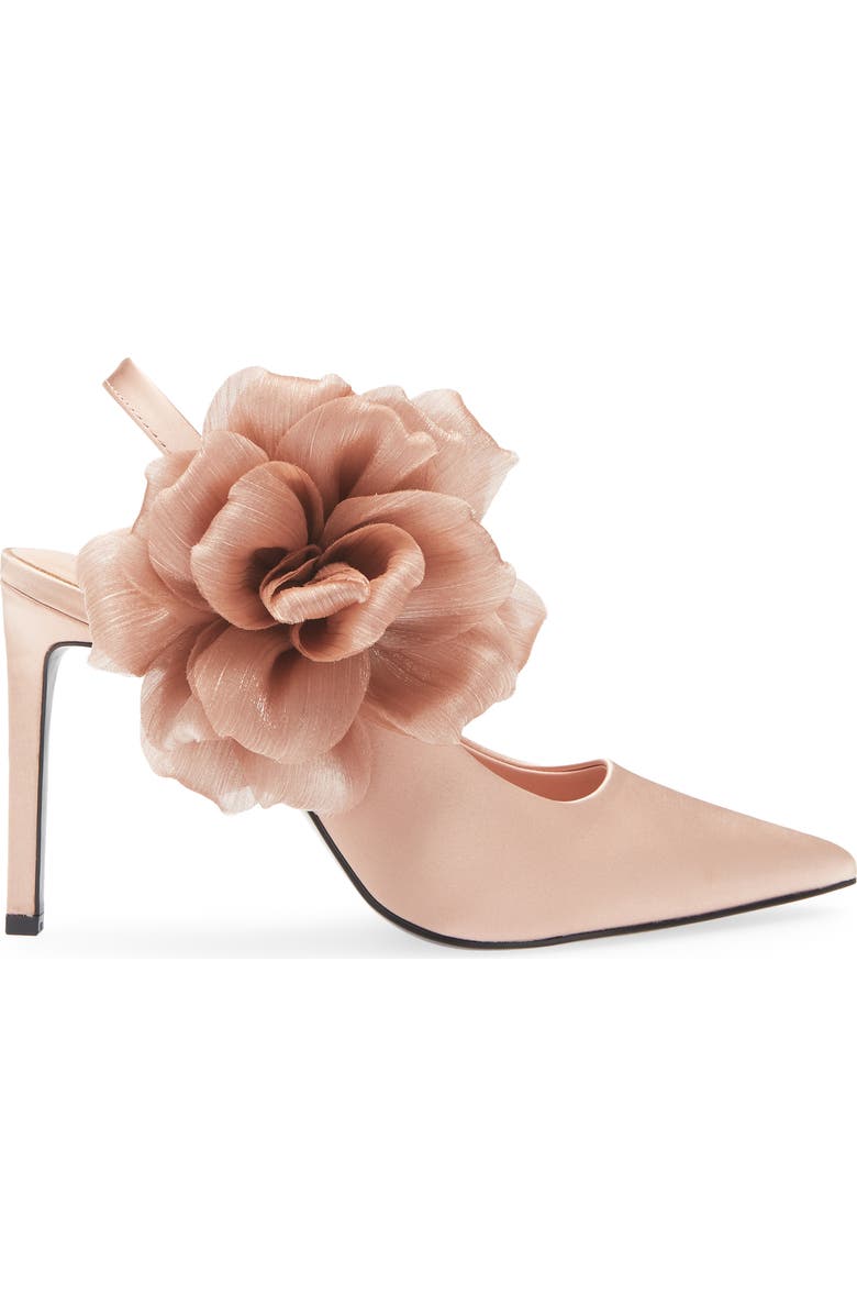 KARL LAGERFELD PARIS Sariyah Slingback Pump, Alternate, color, Blush