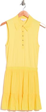 Ramy Brook Odette Mixed Media Sleeveless Minidress