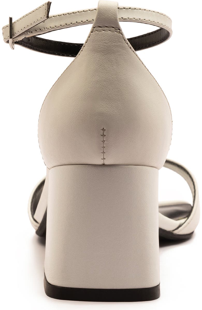 OFF THE HOOK LONDON Knightsbridge Block Heel Sandal, Alternate, color, White