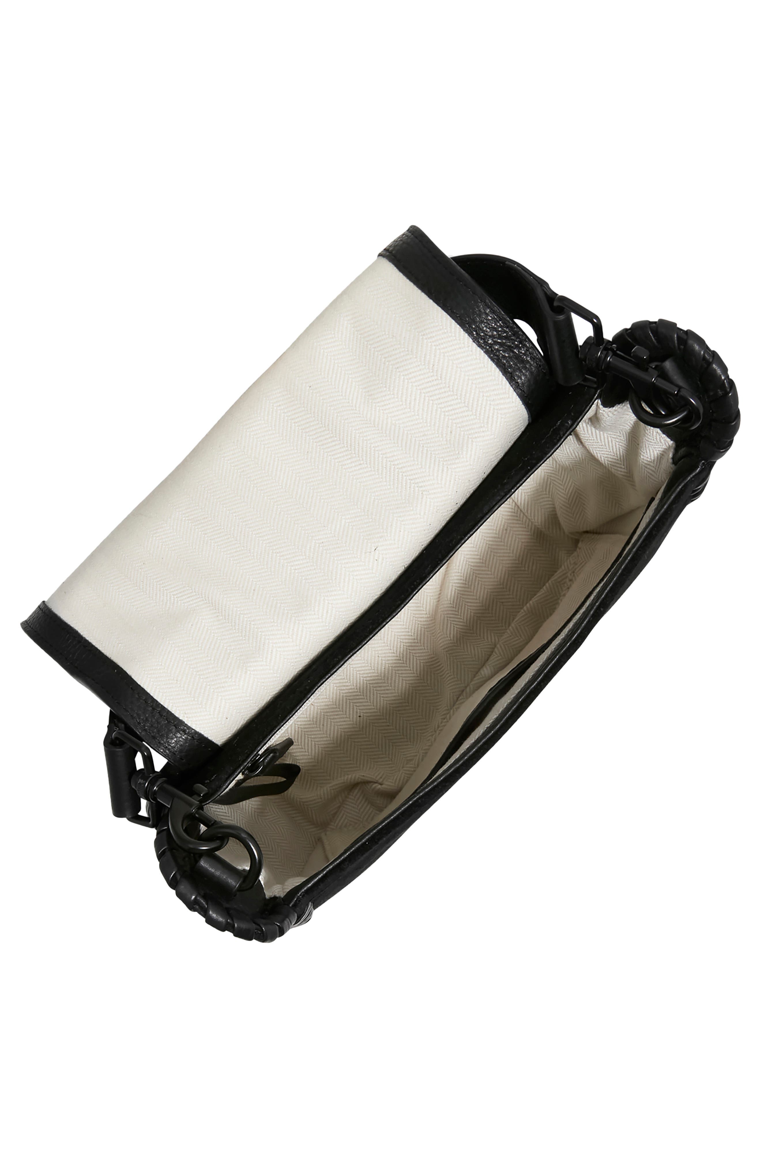 AIMEE All for Love Leather Crossbody Bag, Alternate, color, Black Suede