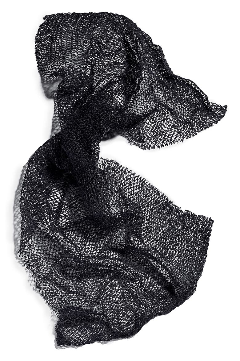 ® Mesh Body Exfoliator, Alternate, color, MIDNIGHT