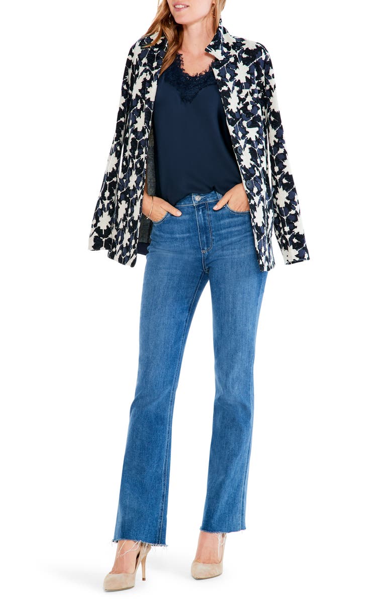 NIC+ZOE Lace Tank, Alternate, color, Dark Indigo