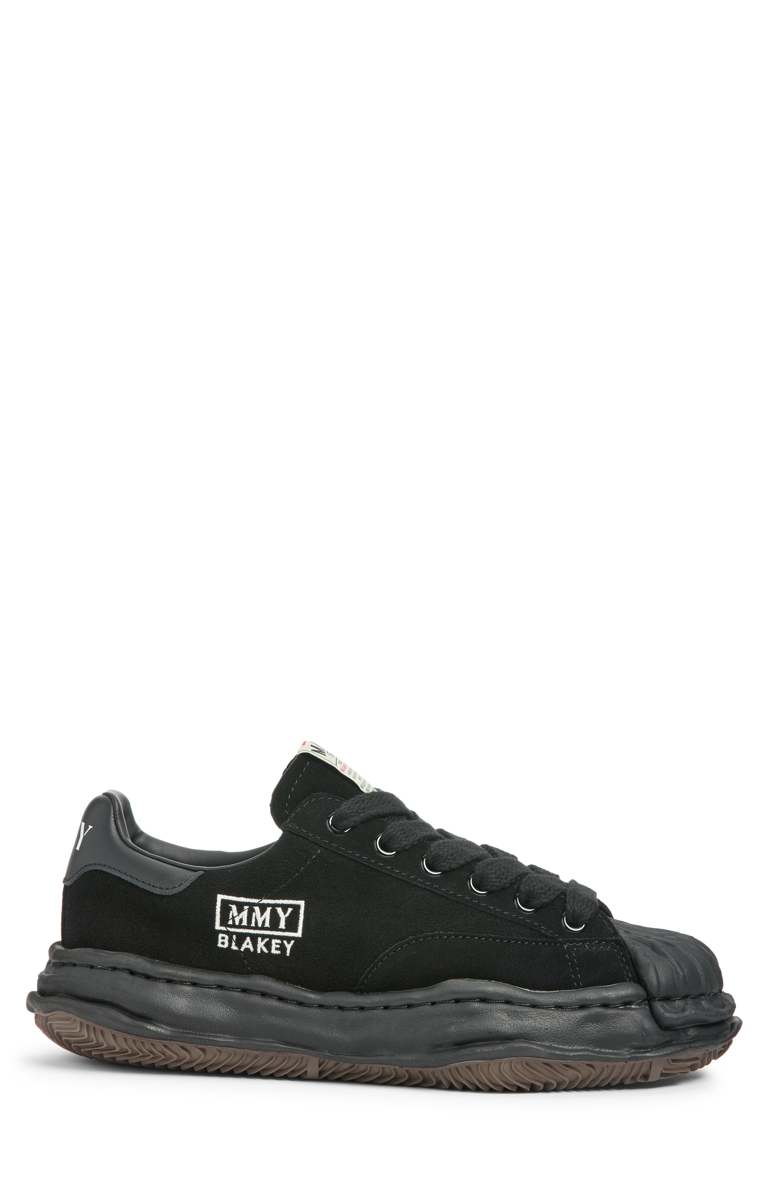 Blakey Low Top Sneaker, Alternate, color, BLACK