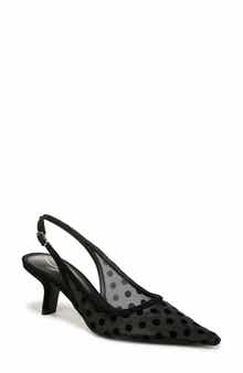 Sam Edelman Bianka Slingback Mesh Pointed Toe Pump