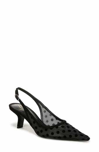Sam Edelman Bianka Slingback Mesh Pointed Toe Pump