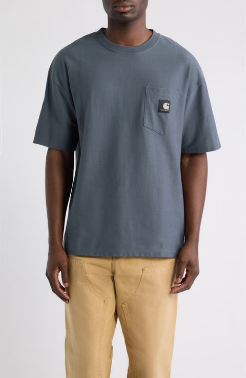 Logo Pocket Cotton T-Shirt