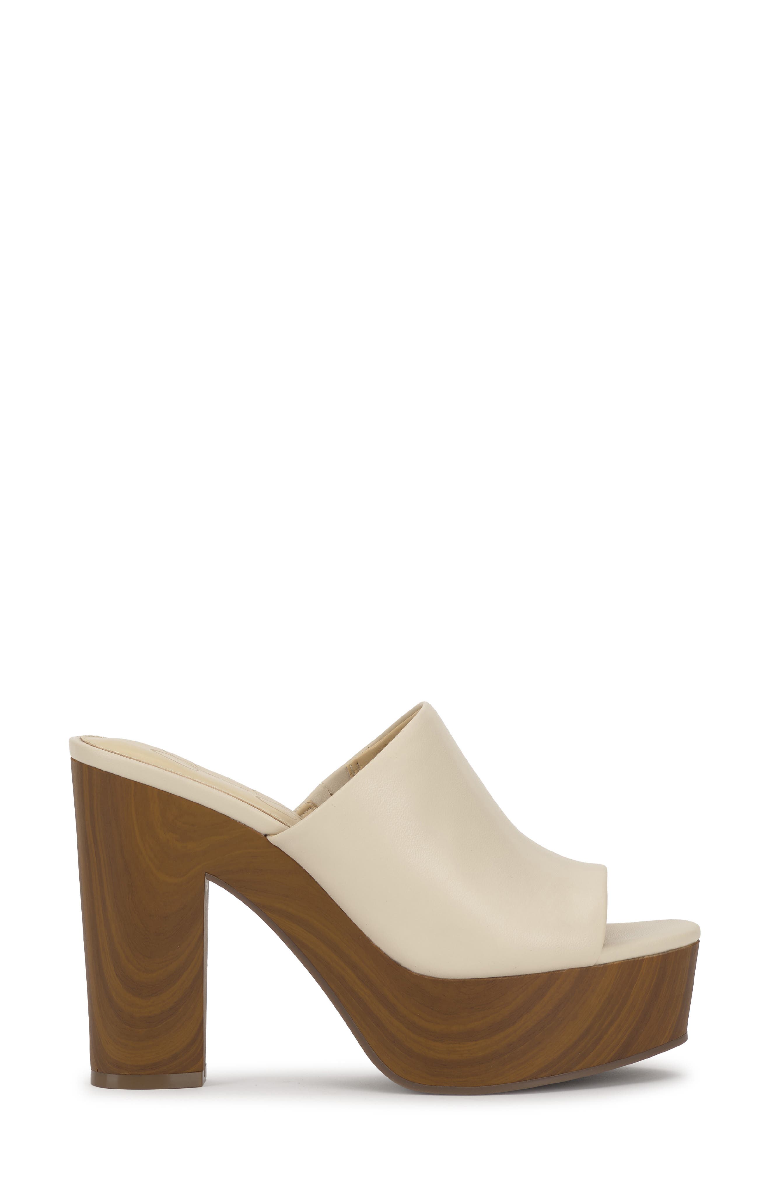 Shelbie Platform Slide Sandal, Alternate, color, IVORY