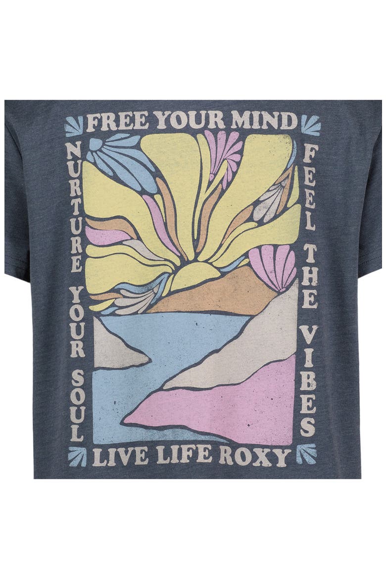 Kids' Free Your Mind Graphic T-Shirt, Alternate, color, VINTAGE INDIGO HEATHER