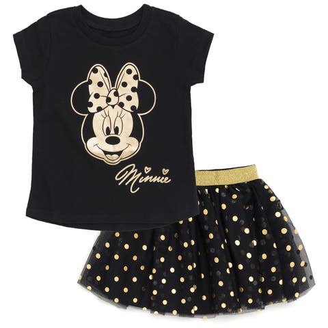 T-Shirt & Tulle Skirt Set (Toddler, Little Kid & Big Kid)