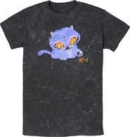 KPop Demon Hunters Men's Mischievous Derpy Short Sleeve Graphic T-Shirt