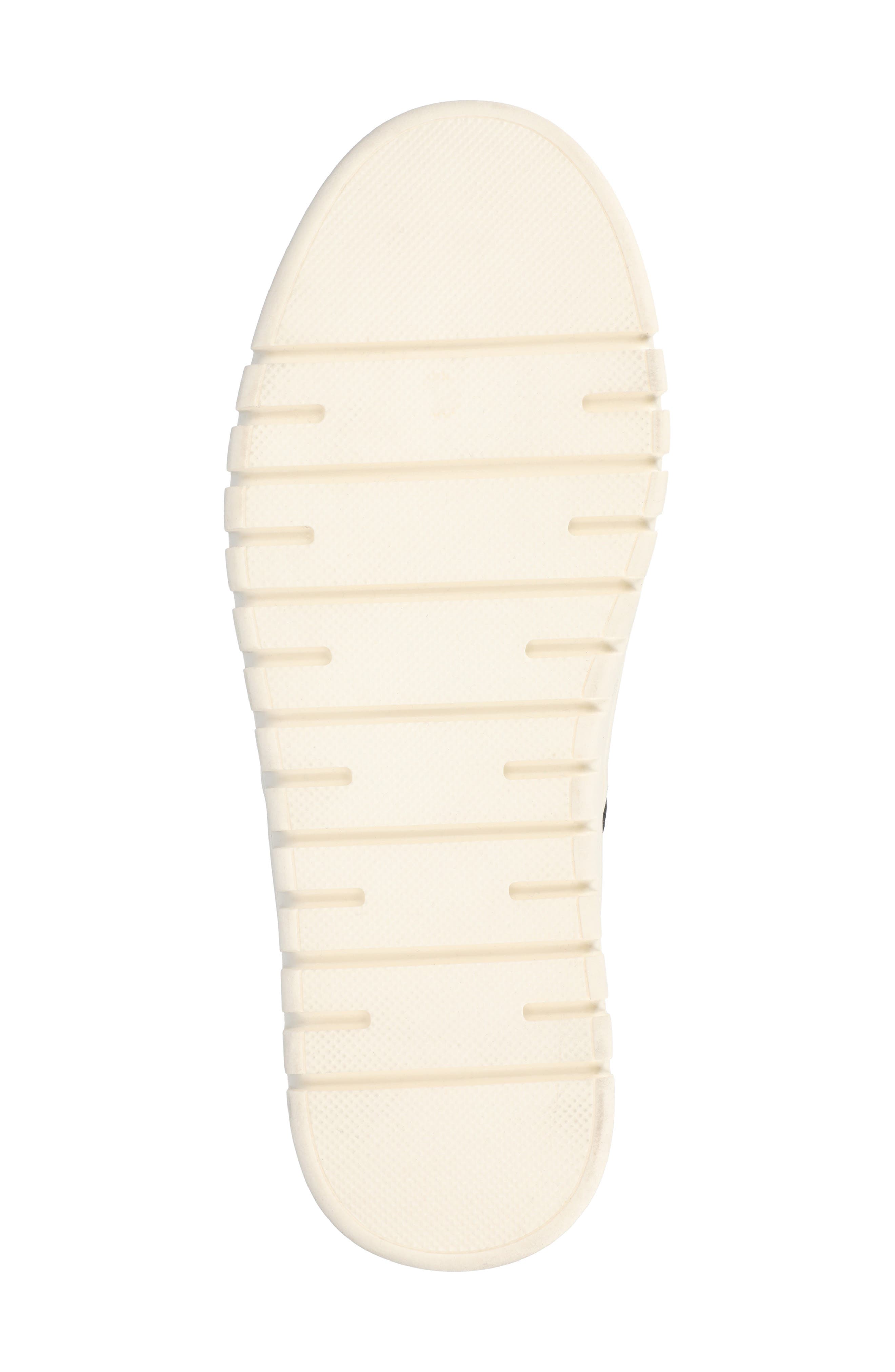 Journee Collection Alita Rib Mid Sneaker, Alternate, color, Black