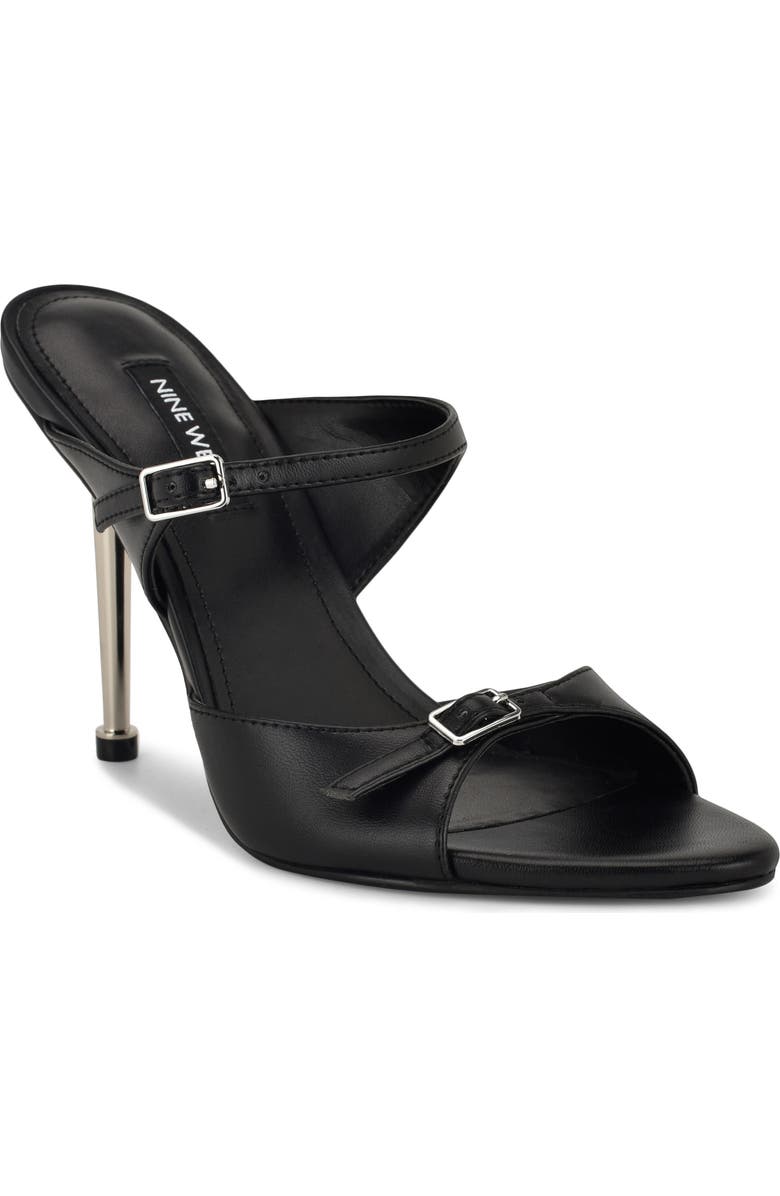 Nine West Reida Stiletto Sandal, Main, color, Black