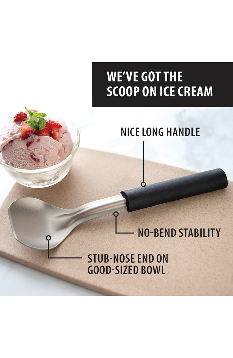 Rada Cutlery 9.25-Inch Ice Cream Scoop, Alternate, color, Black