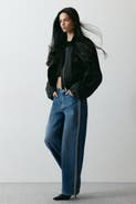 H&M Wide Regular Side-striped Jeans