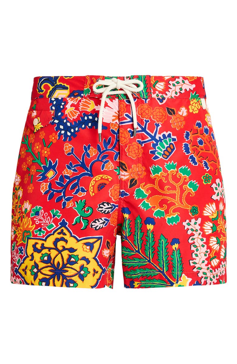 Polo Ralph Lauren Athletic Club Swim Trunks, Alternate, color, Altitude Toss