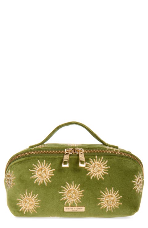 Sun Goddess Open Flat Makeup Bag