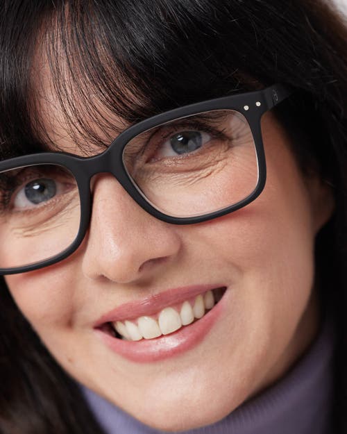 Izipizi #l 54mm Rectangular Reading Glasses In Black