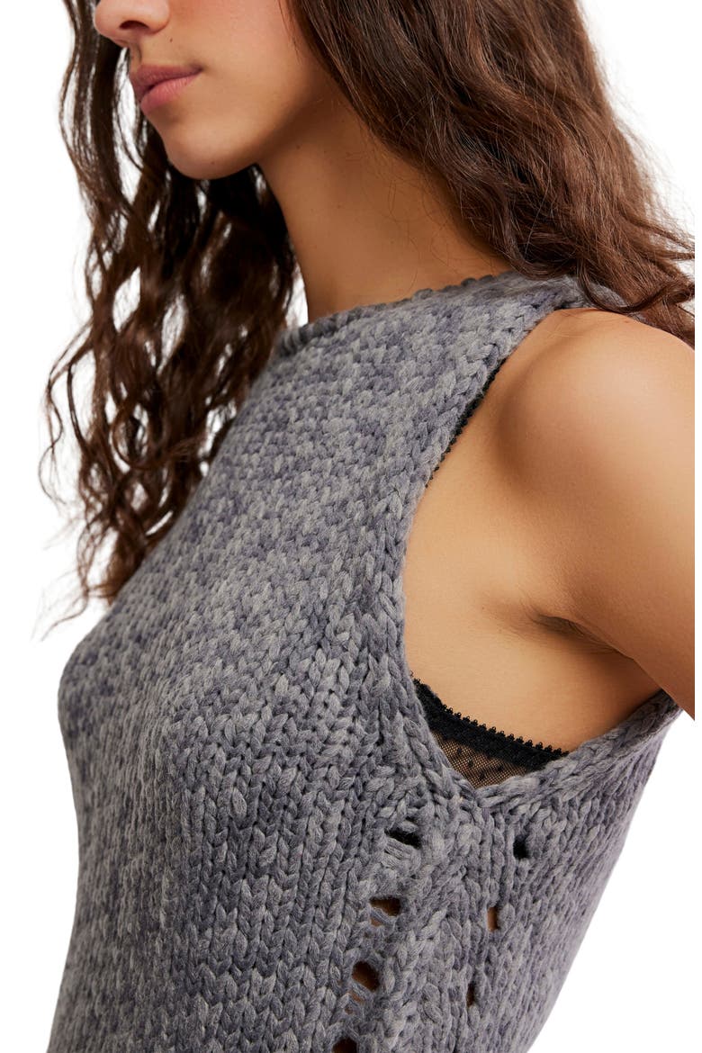 Opal Sweater Tank, Alternate, color, STEEL GREY