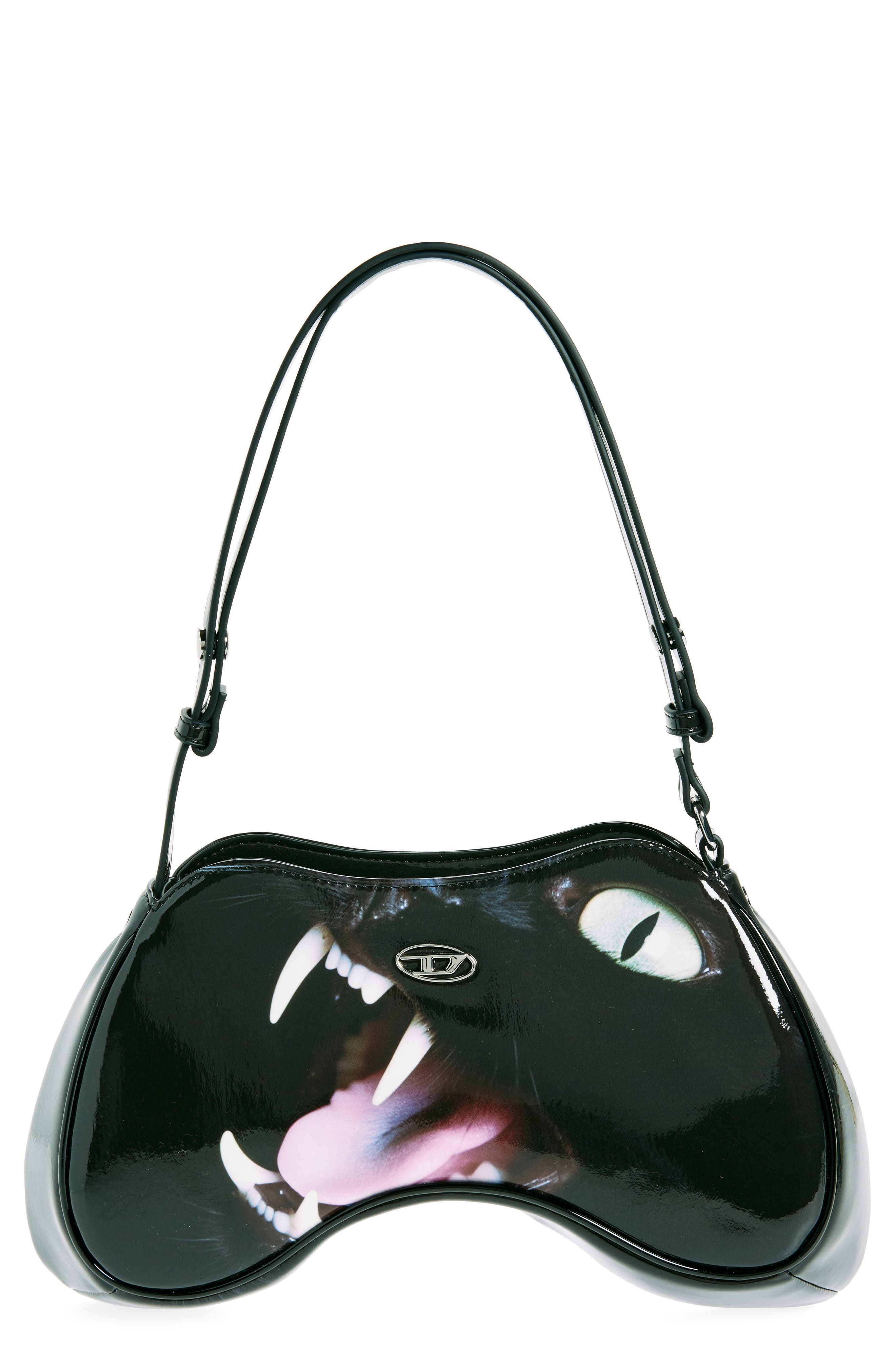 DIESEL<sup>®</sup> Play Cat Shoulder Bag, Main, color, 