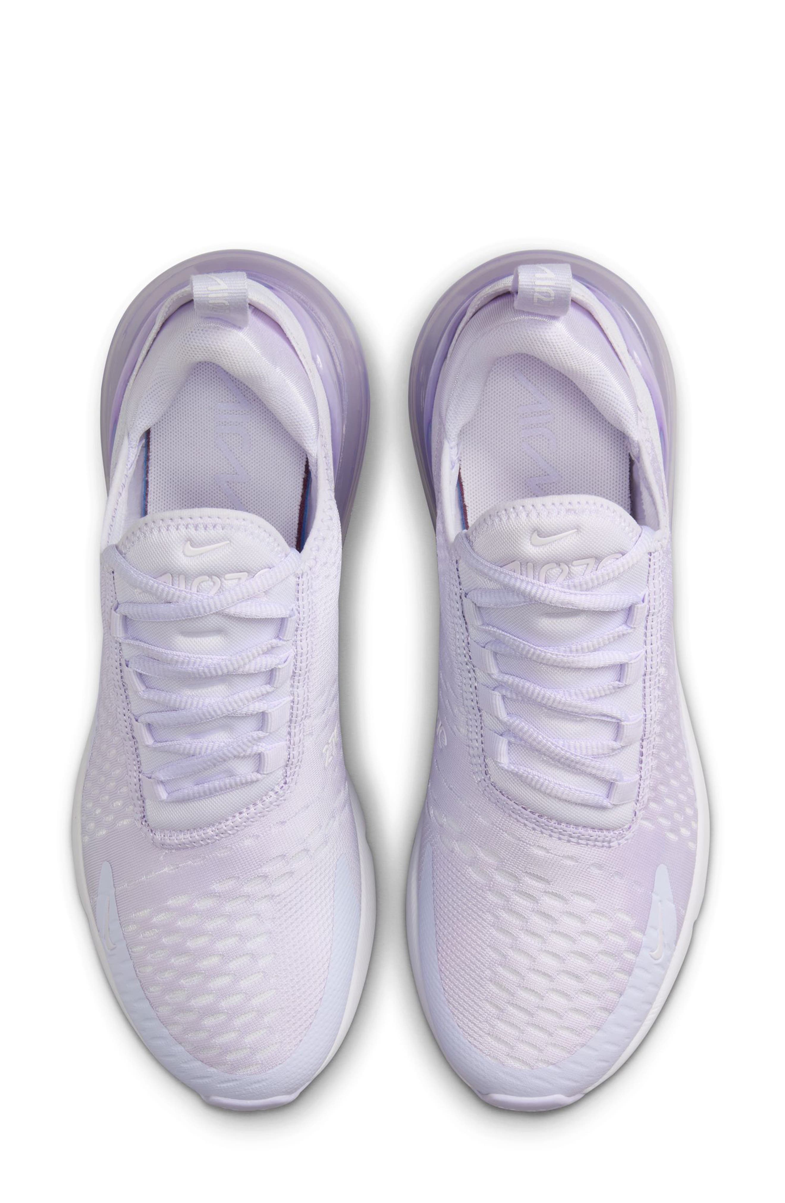 Nike Air Max 270 Sneaker, Alternate, color, Amethyst Tint/ White/ Amethyst