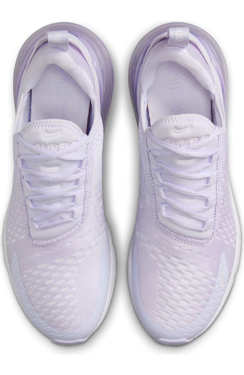 Nike Air Max 270 Sneaker, Alternate, color, Amethyst Tint/ White/ Amethyst